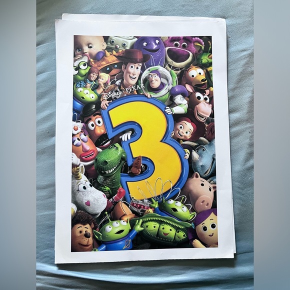 Disney Pixar Posters from 2015 Walt Disney Calendar EUC CLASSIC POSTERS - Picture 3 of 14
